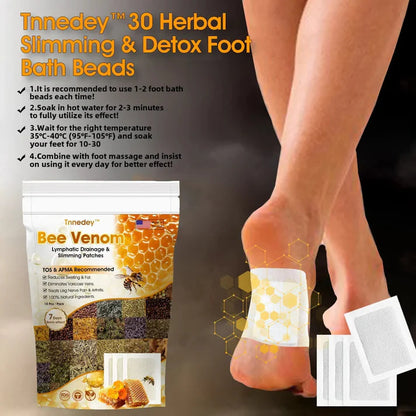 Bee Venom Foot Patches Pads👣 (Set of 10) (Pack of 1)